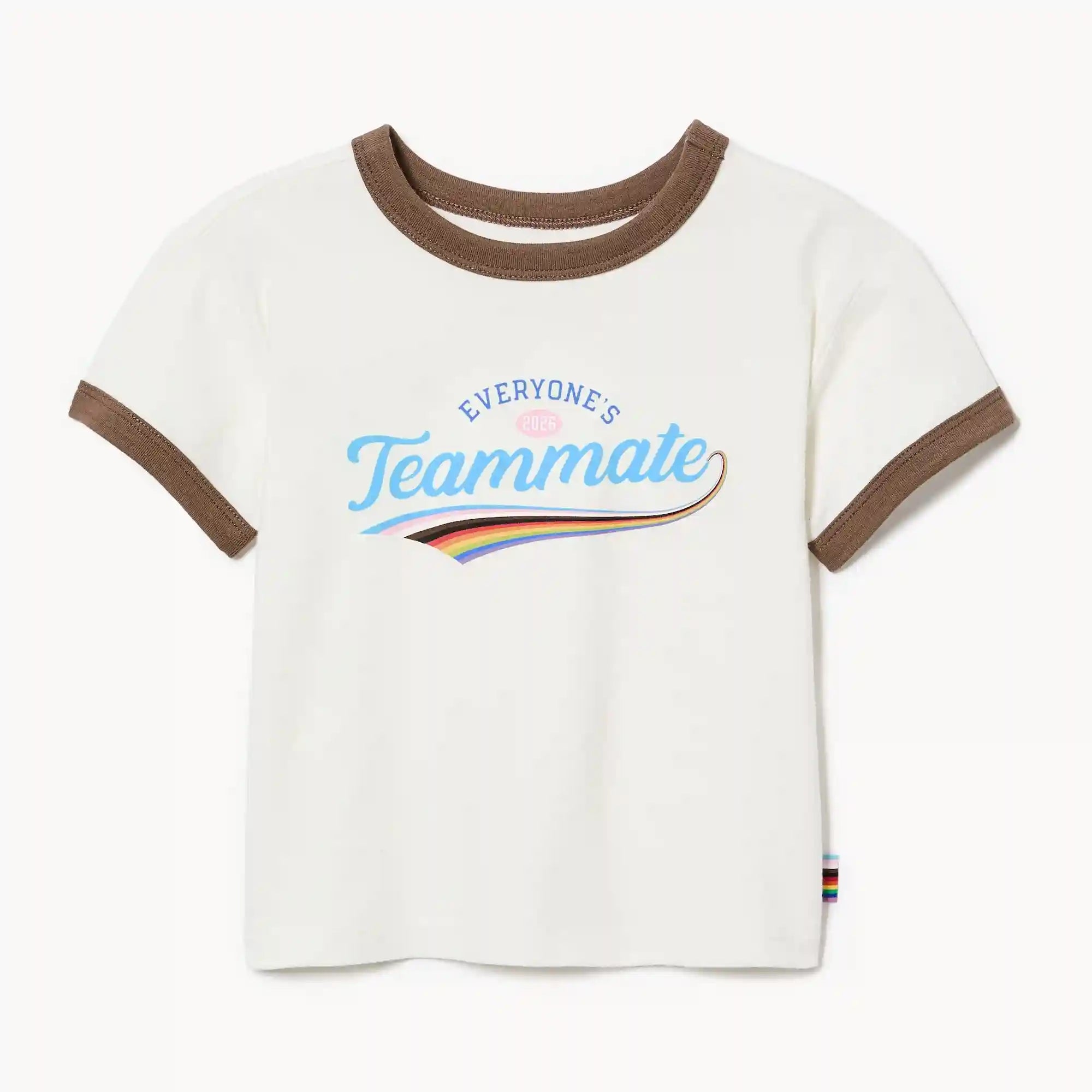 Baby Pride Graphic Ringer T-Shirt