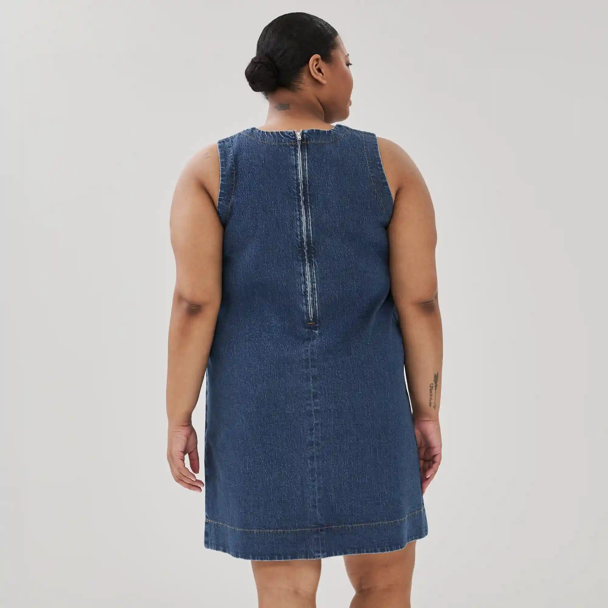 Women+ Denim Mini Dress