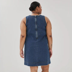 Women+ Denim Mini Dress