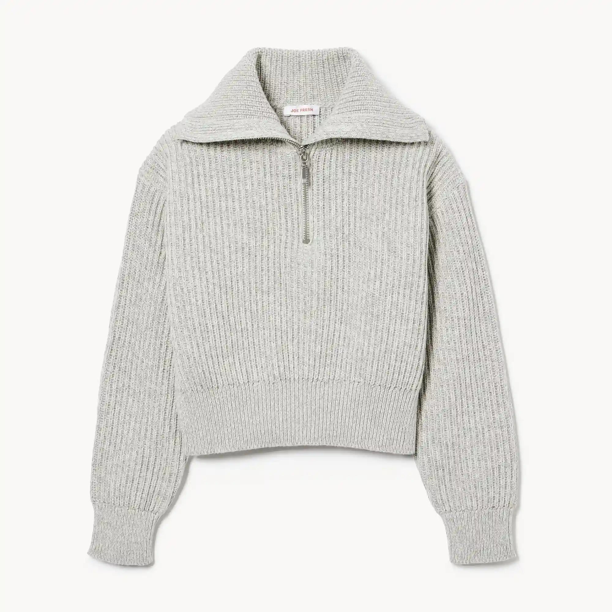 Kid Girls' Quarter-Zip Sweater