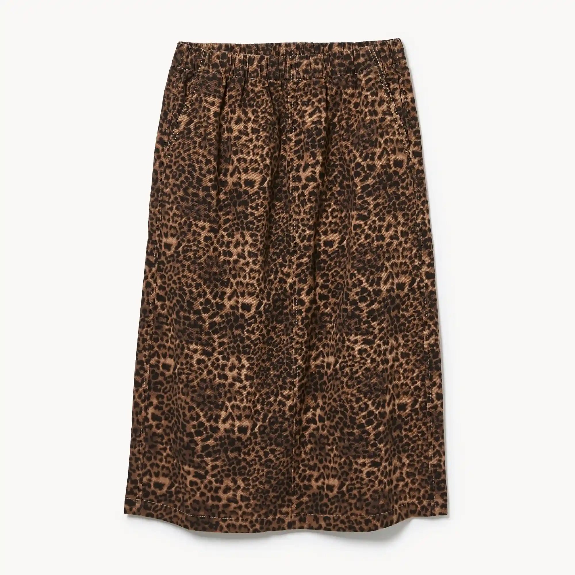 Printed Midi Skirt