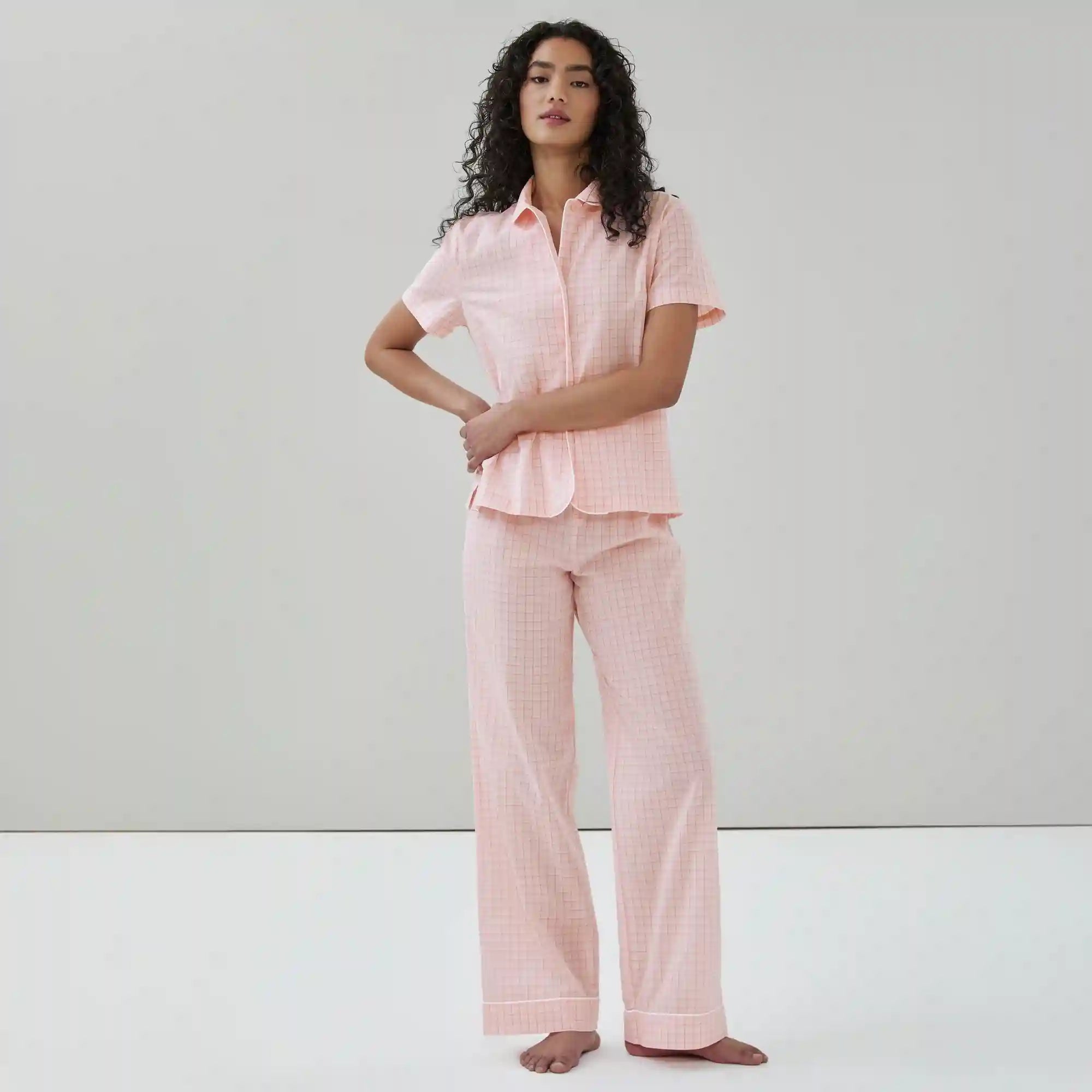 Cotton Poplin Sleep Shirt