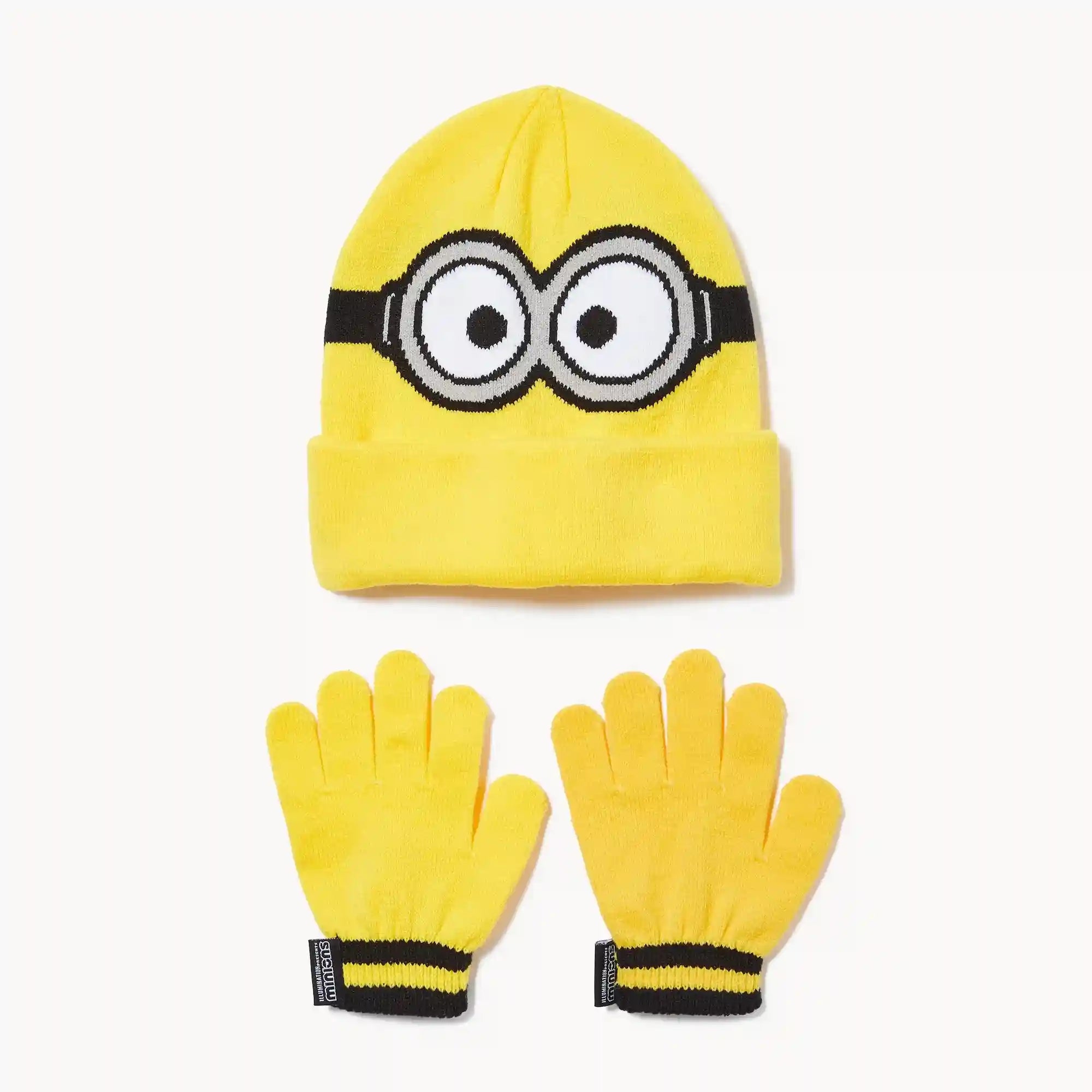 Kid Girls' Minions Toque 2-Piece Set