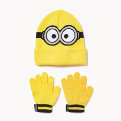 Kid Girls' Minions Toque 2-Piece Set