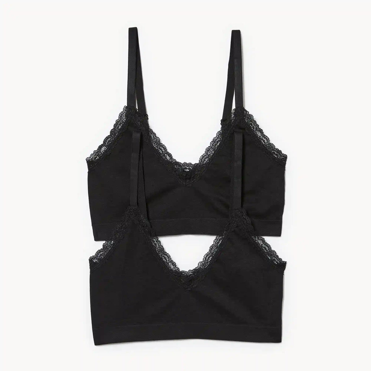 2-Pack Seamless Lace Bralette