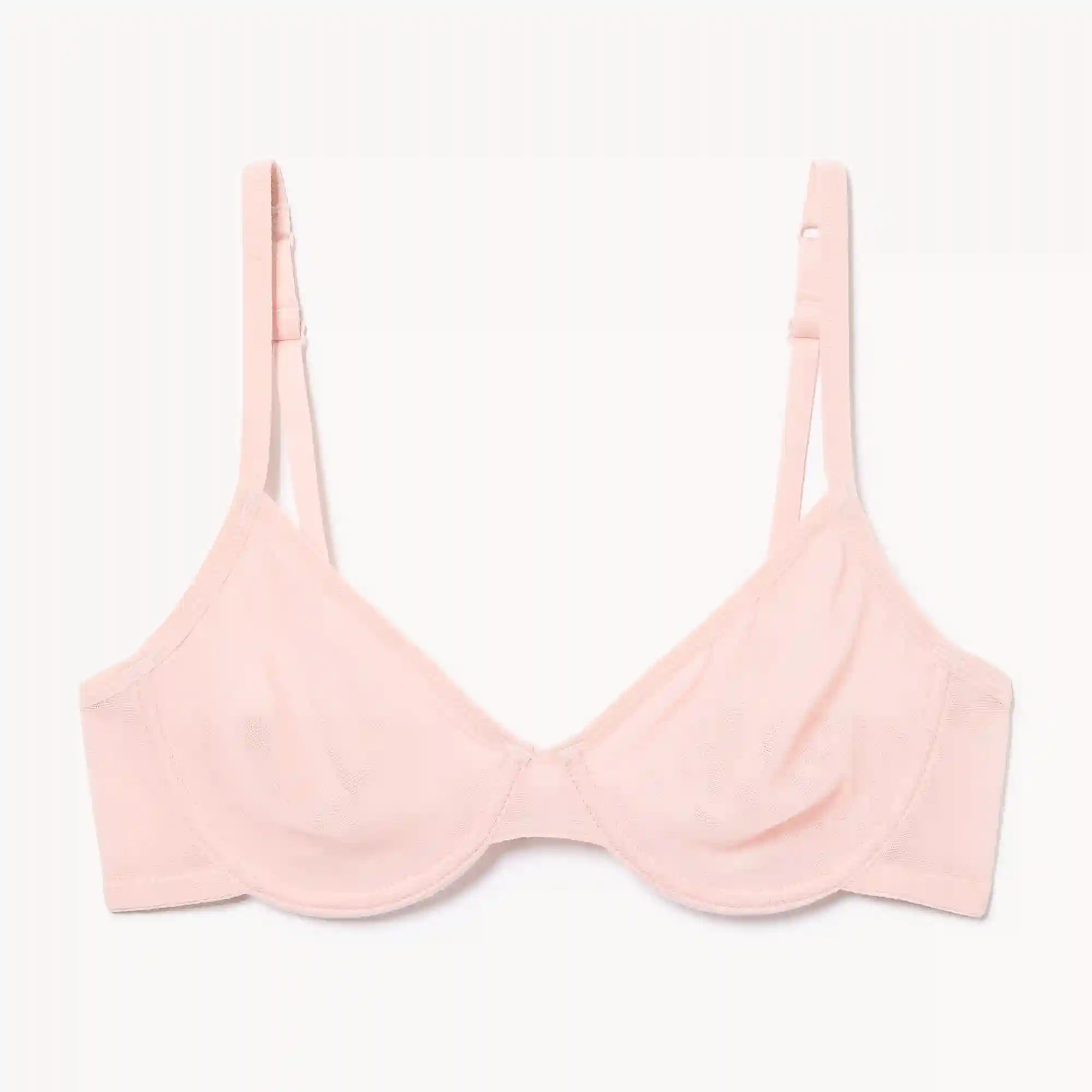 Mesh Underwire Bra