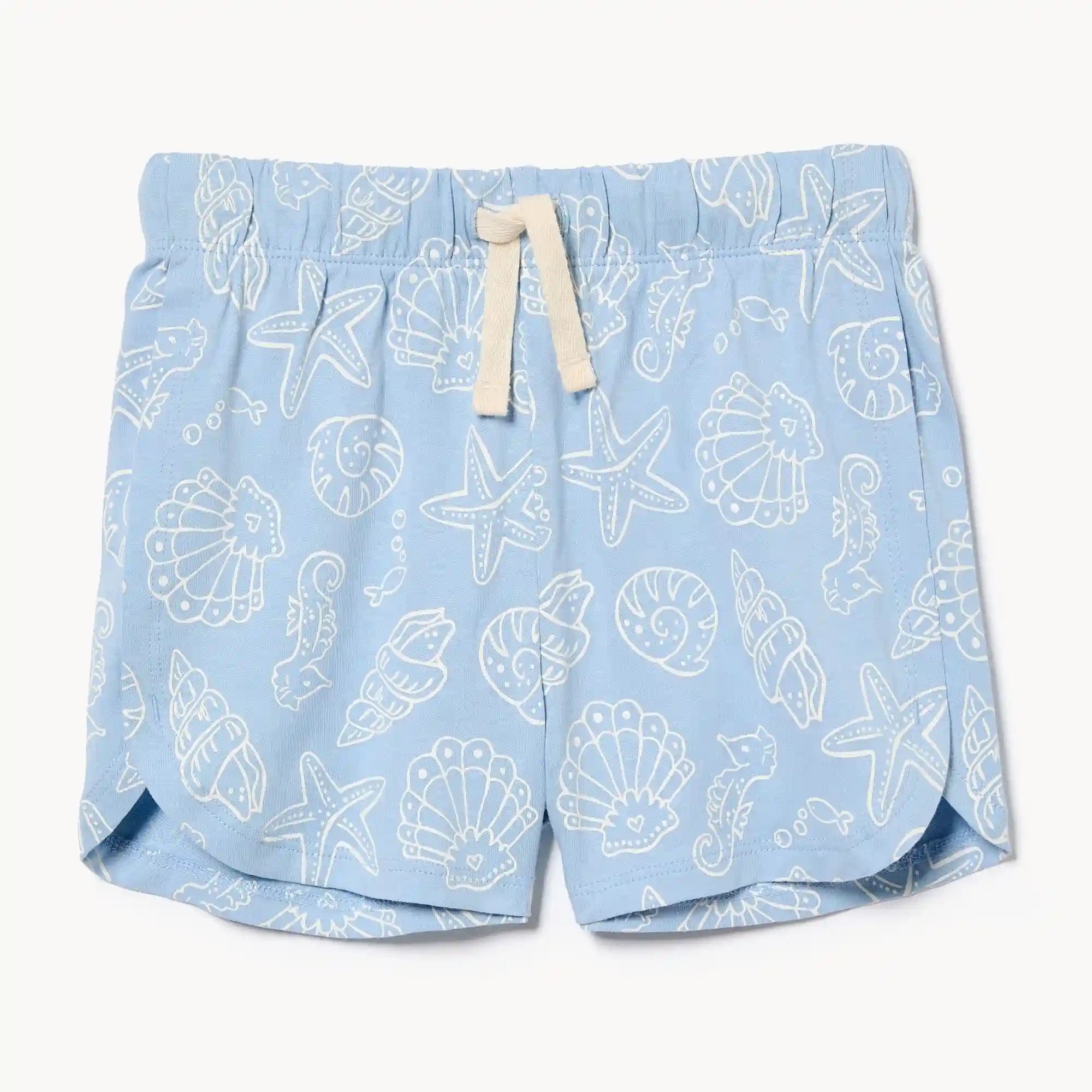 Toddler Girls' Printed Dolphin Hem Short