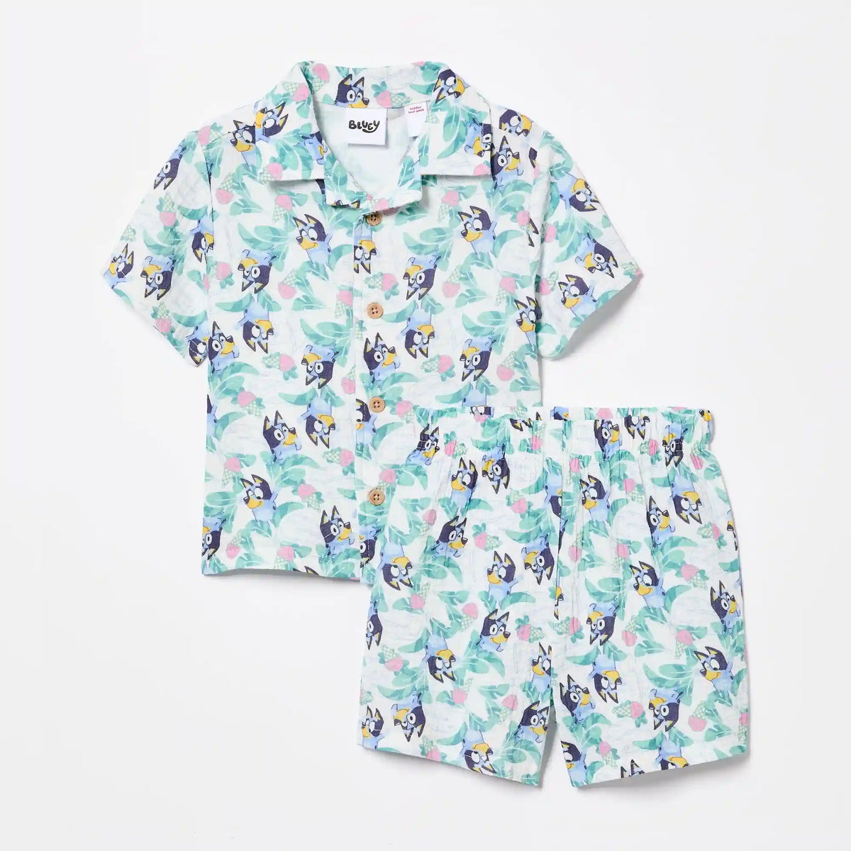 Toddler Bluey Printed Set