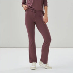 Micro French Terry Flared Sweatpant
