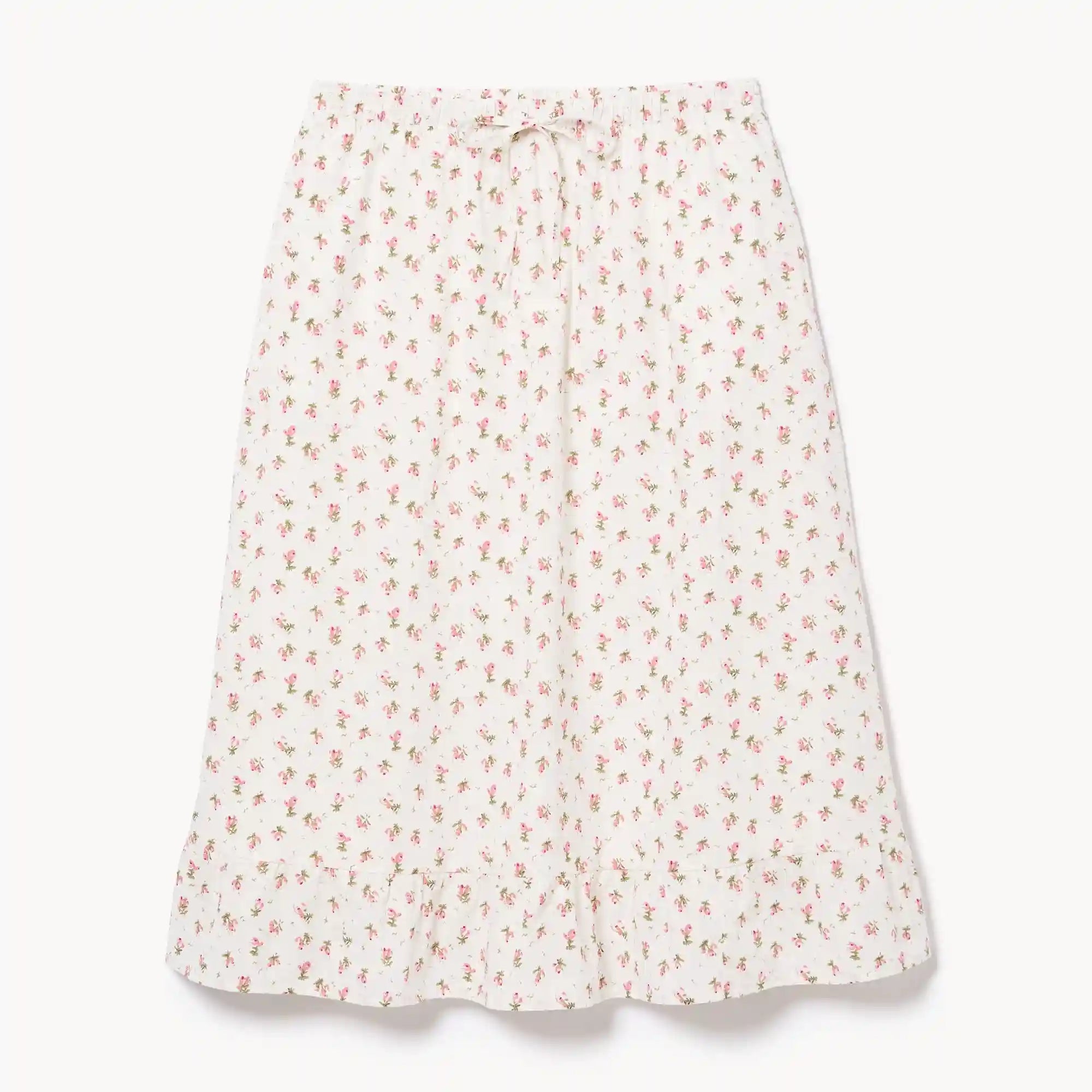 Printed Midi Skirt