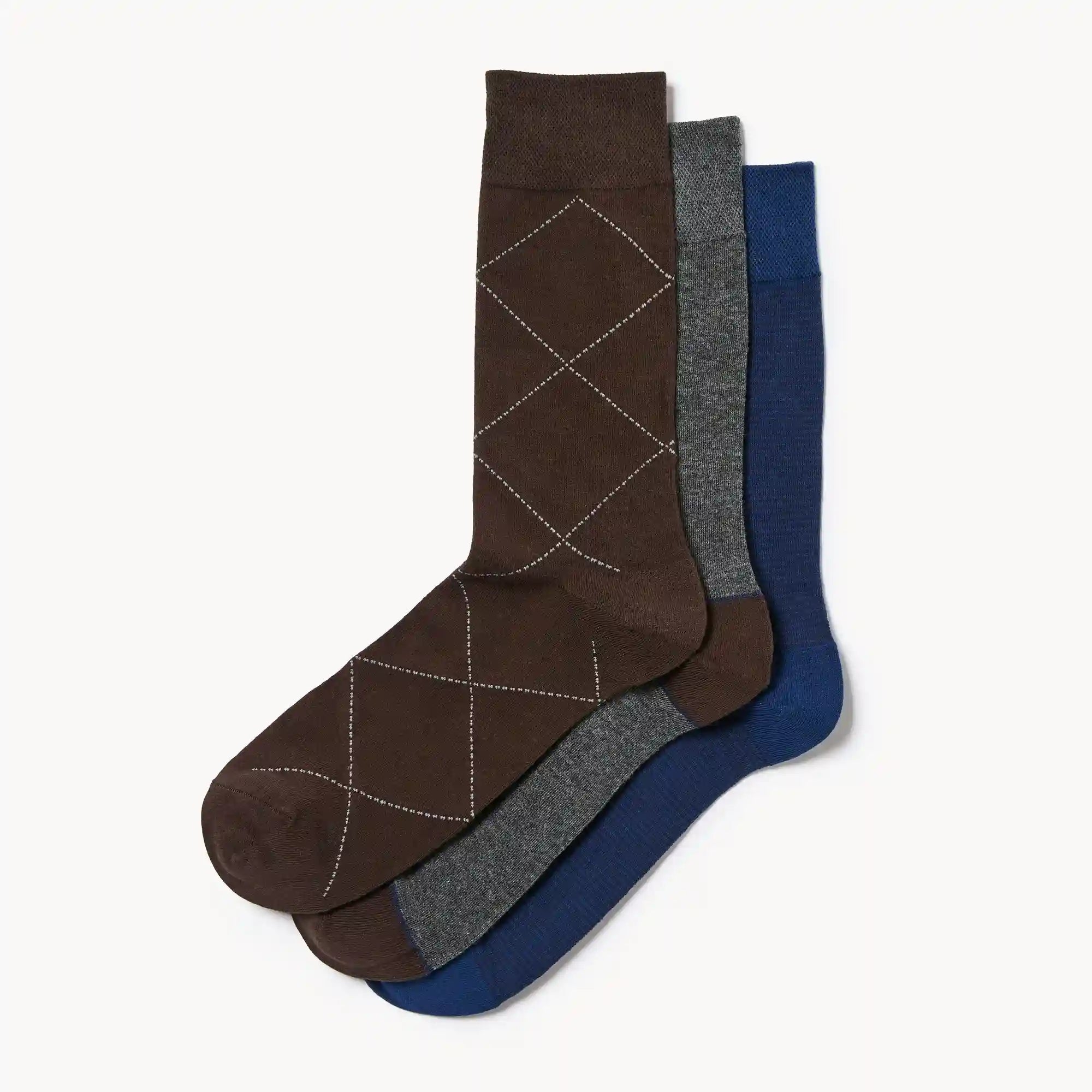 Men's 3-Pack Crew Socks