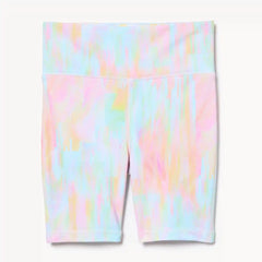 Kid Girls' Printed Bike Short