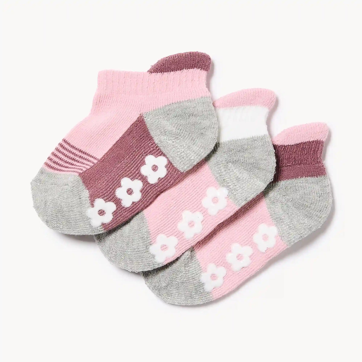 Baby Girls' 3-Pack Low-Cut Socks