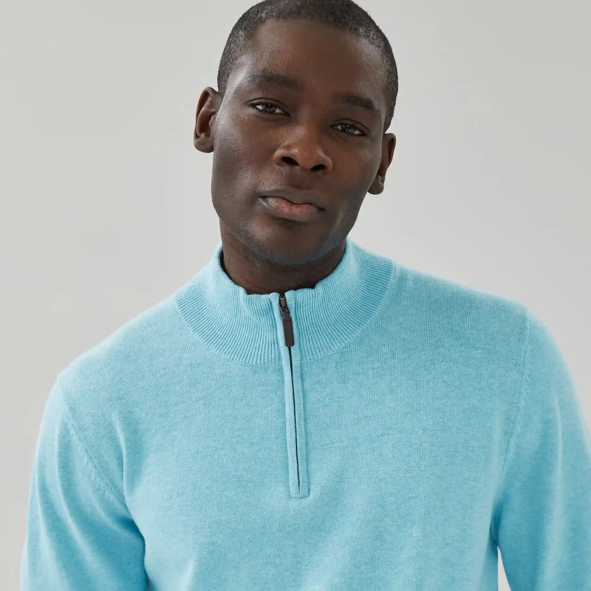 Men's Essential Quarter-Zip Sweater