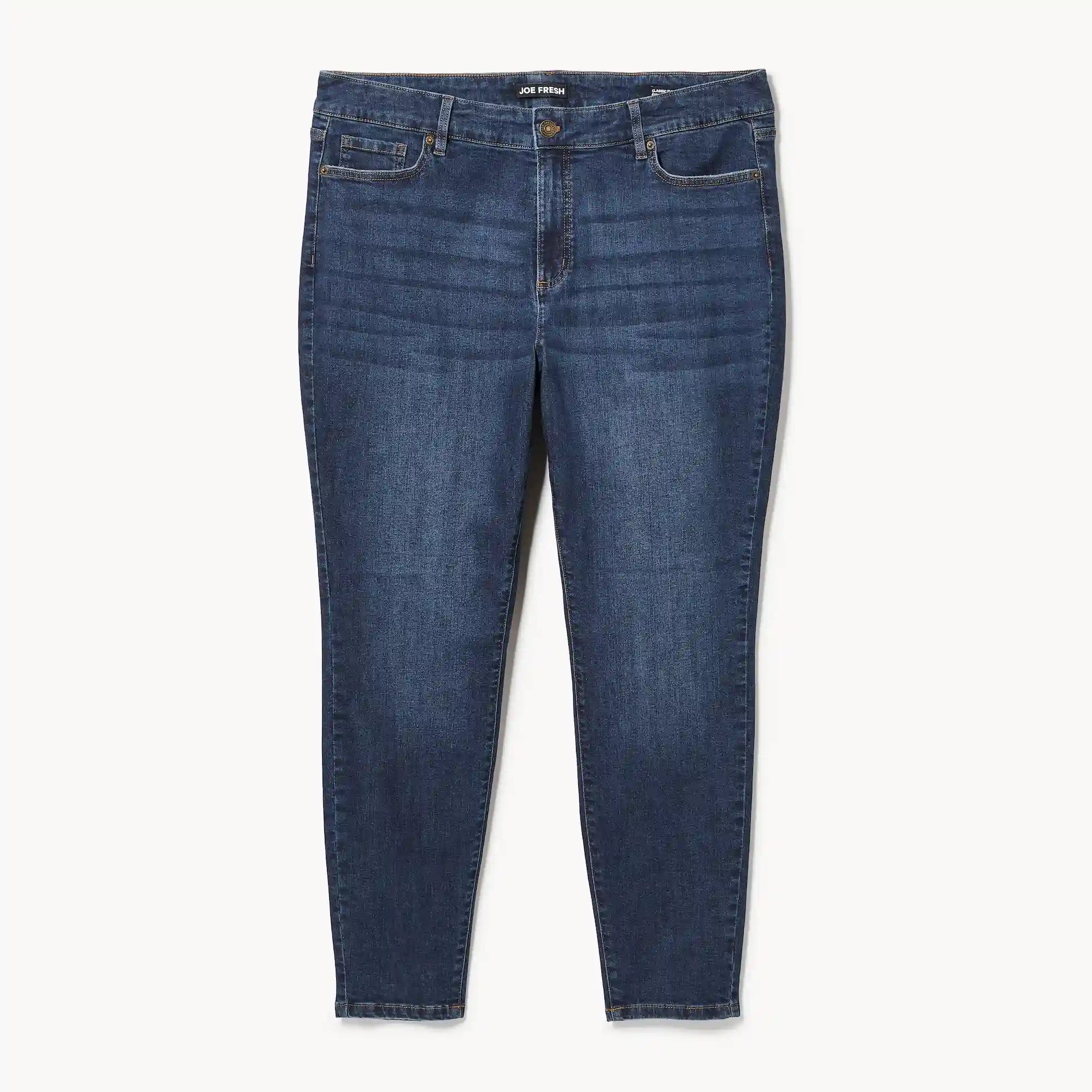 Women+ Dark Wash Classic Slim Fit Jean