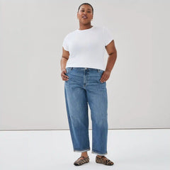 Women+ Mid Rise Relaxed Fit Jean