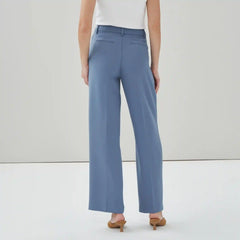 Wide Leg Pleated Trouser