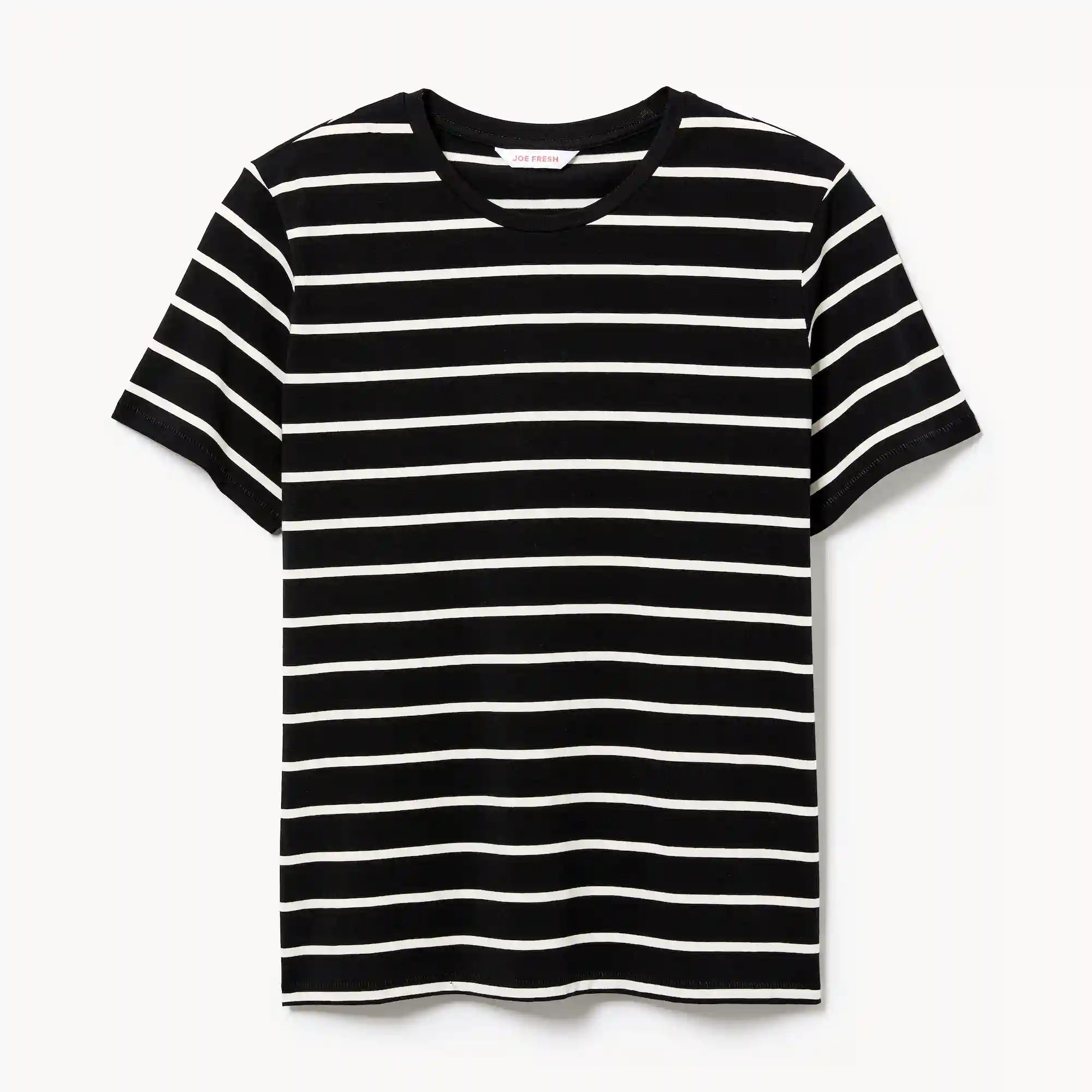 Crewneck Striped T-Shirt