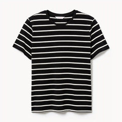 Crewneck Striped T-Shirt