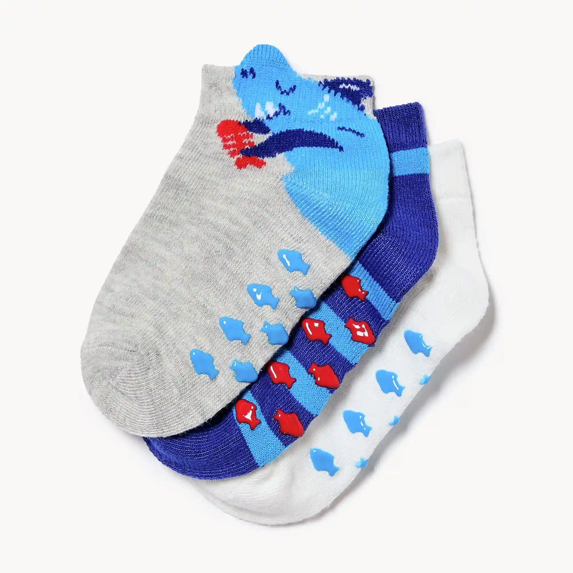 Toddler Boys' 3-Pack Low-Cut Socks