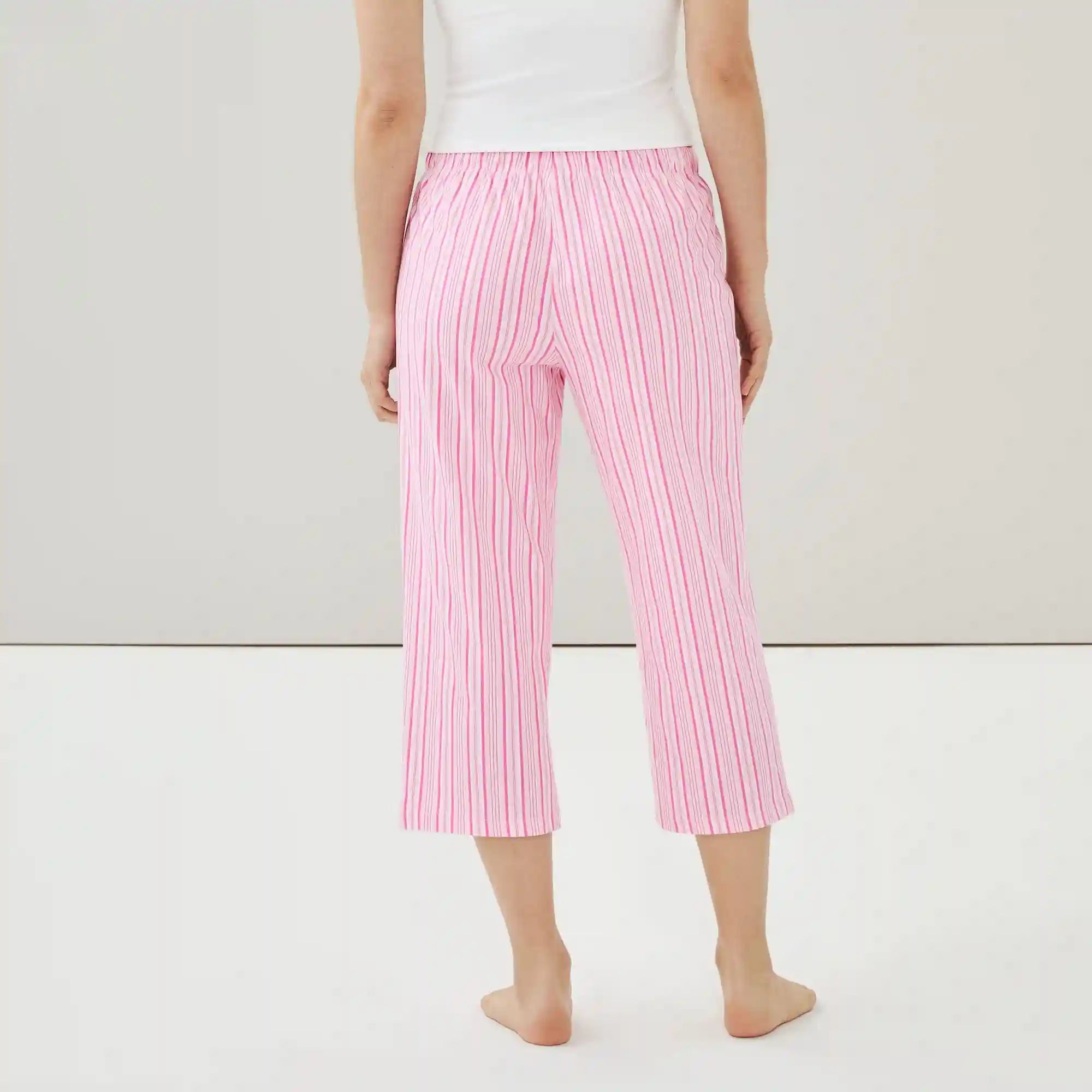 Printed Cropped Sleep Pant