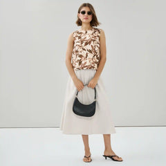 Linen Cotton Printed Tank