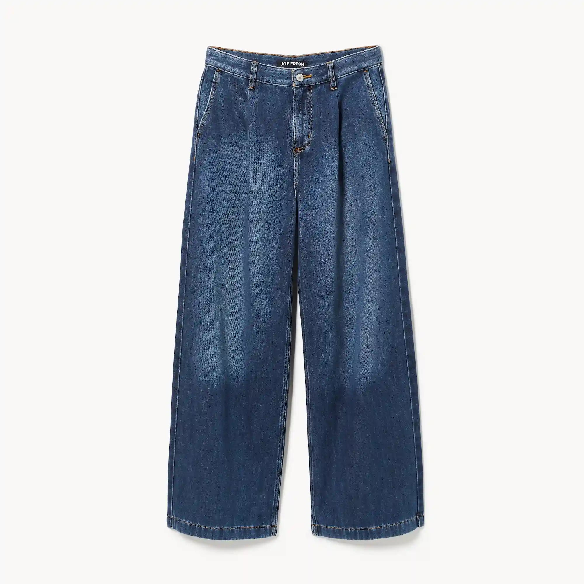 Dark Wash Wide Leg Jean