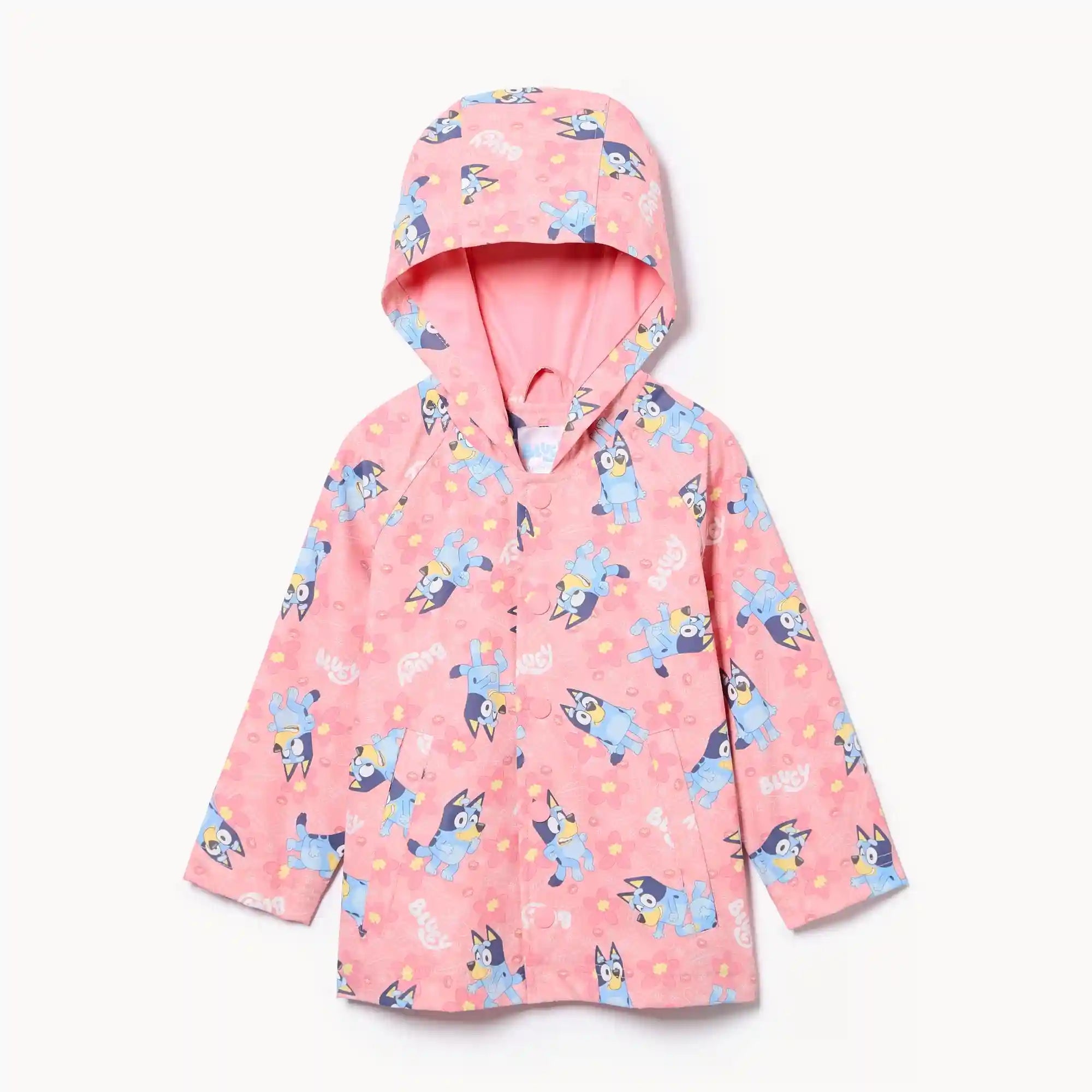 Toddler Girls' Bluey Raincoat