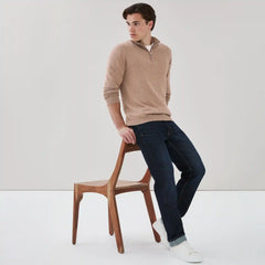 Men's Essential Quarter-Zip Sweater
