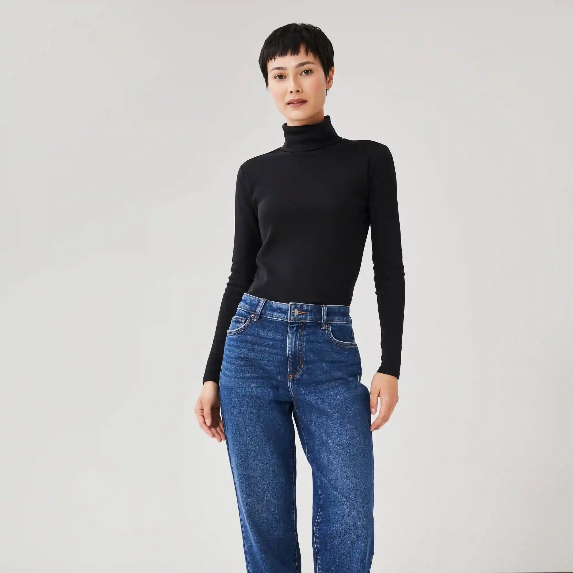 Organic Cotton Turtleneck