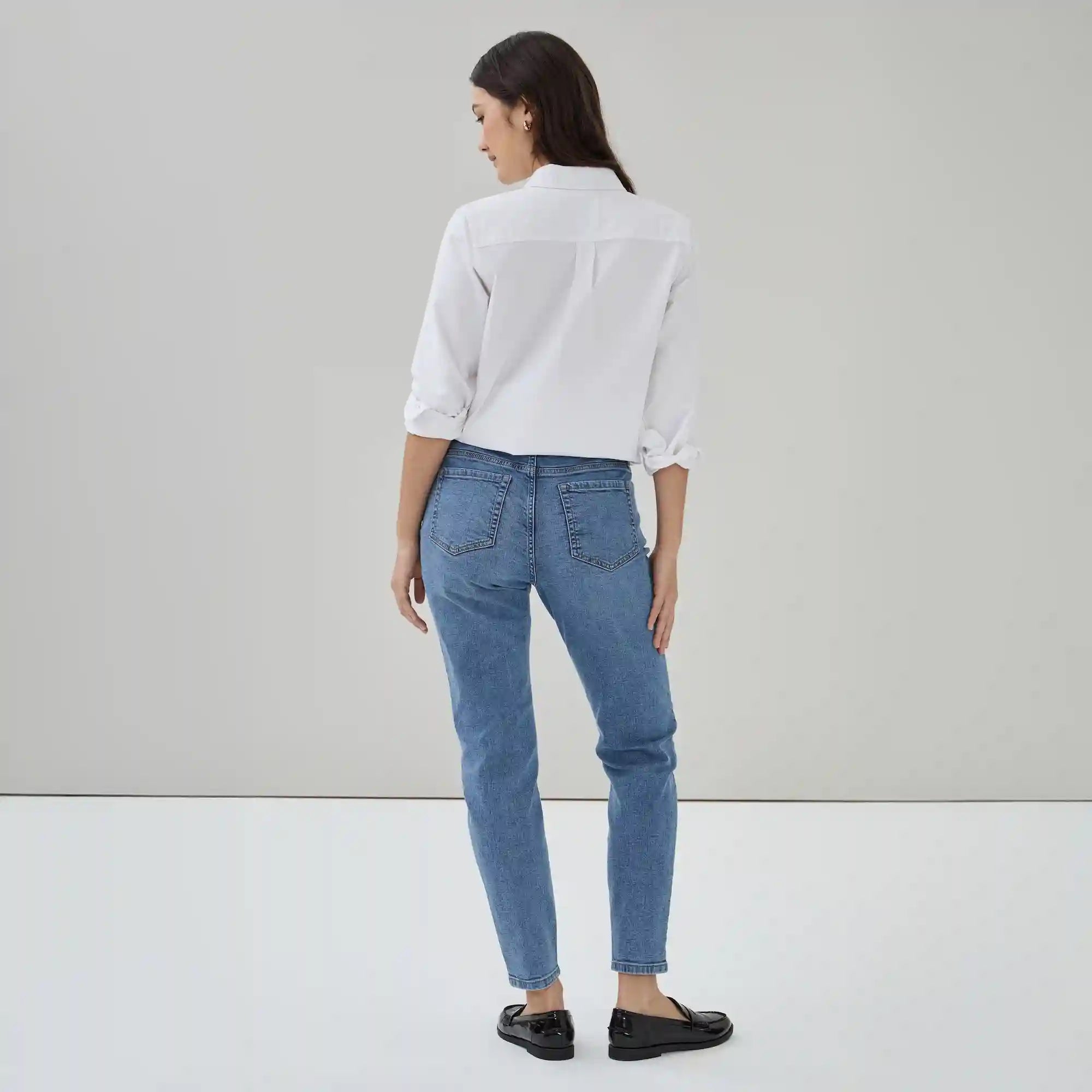 Medium Wash Classic Slim Fit Jean