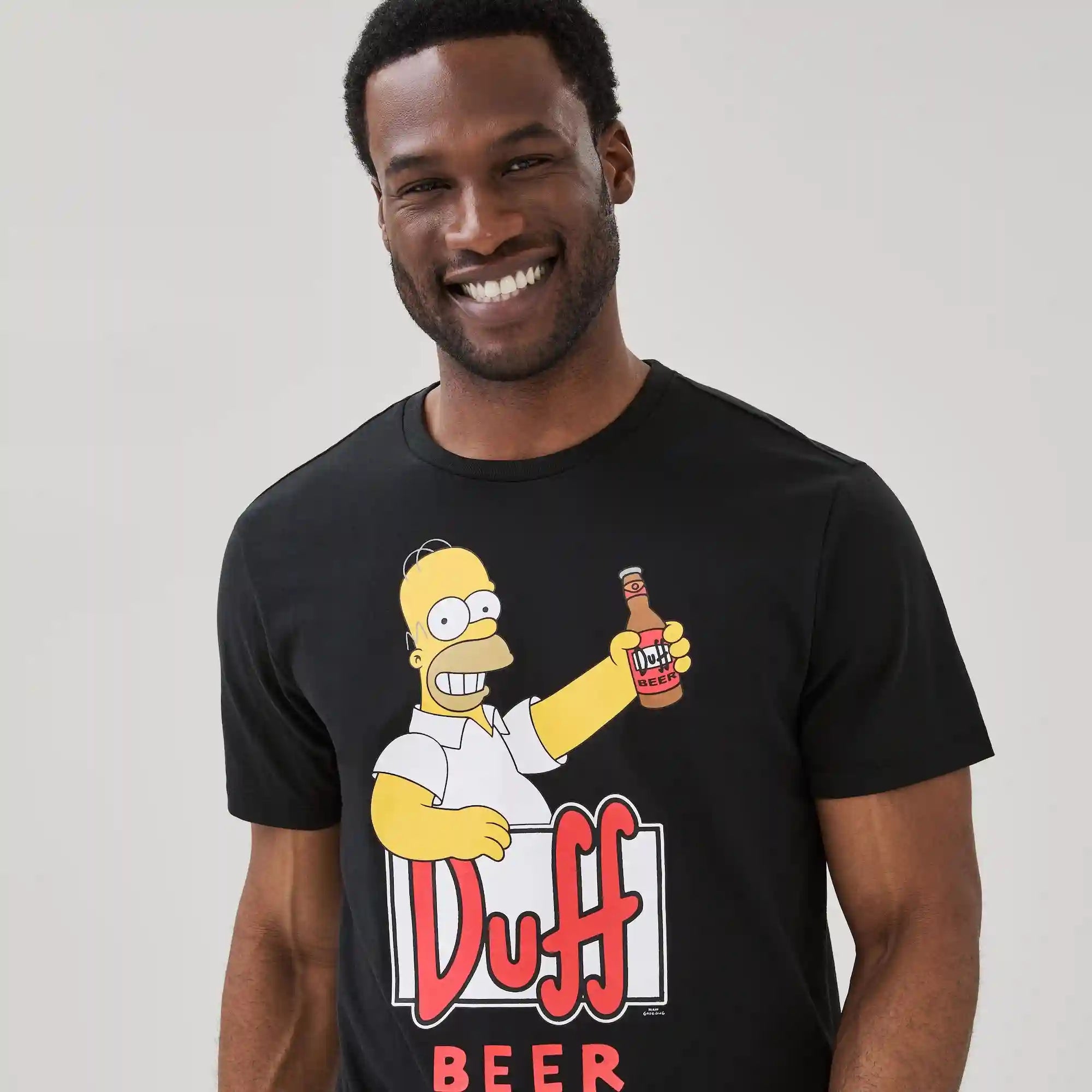 Adult The Simpsons Homer Graphic T-Shirt