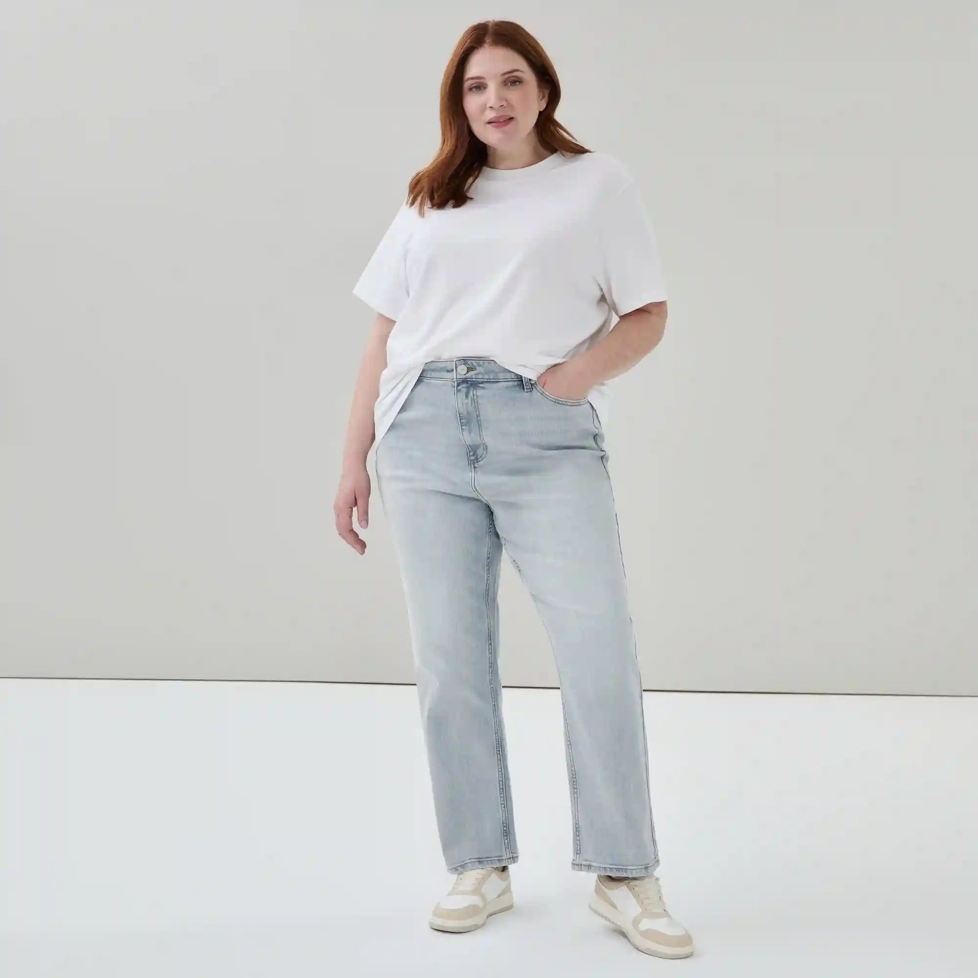 Women+ Slim Straight Leg Jean