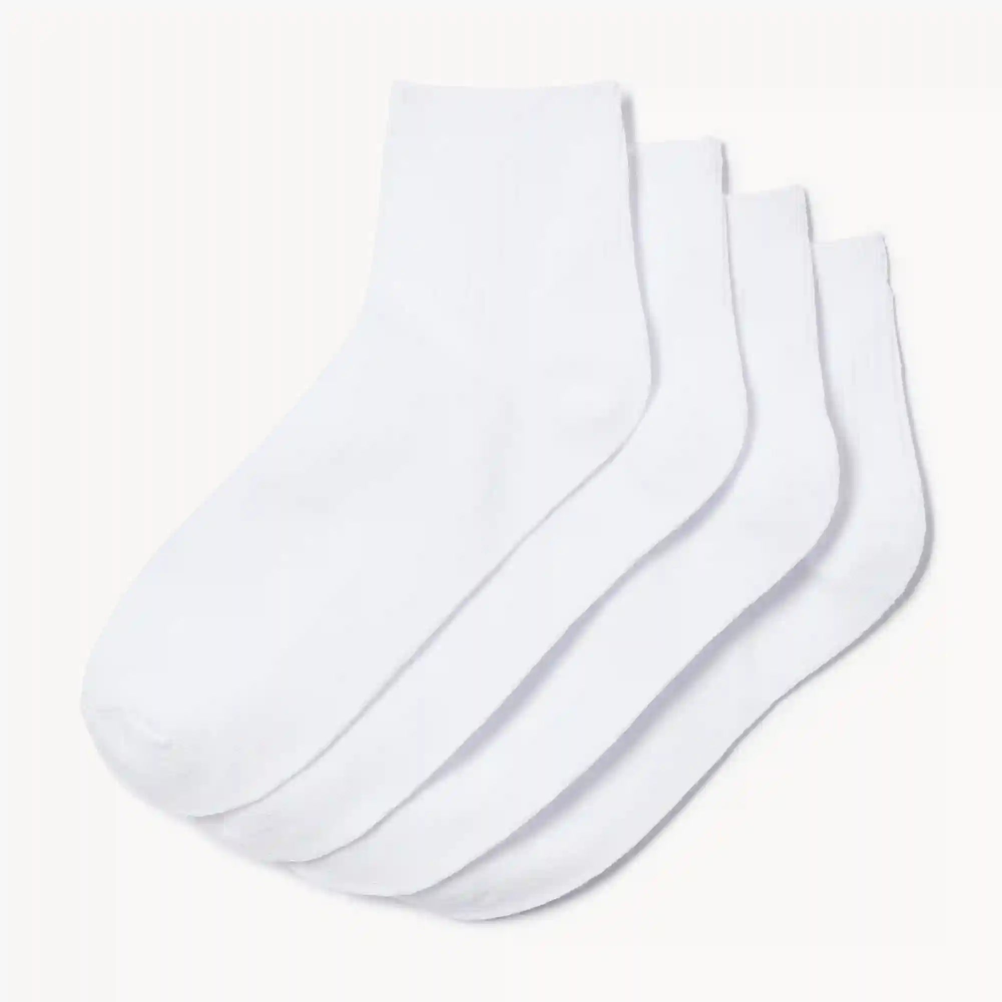 4-Pack Quarter-Crew Socks