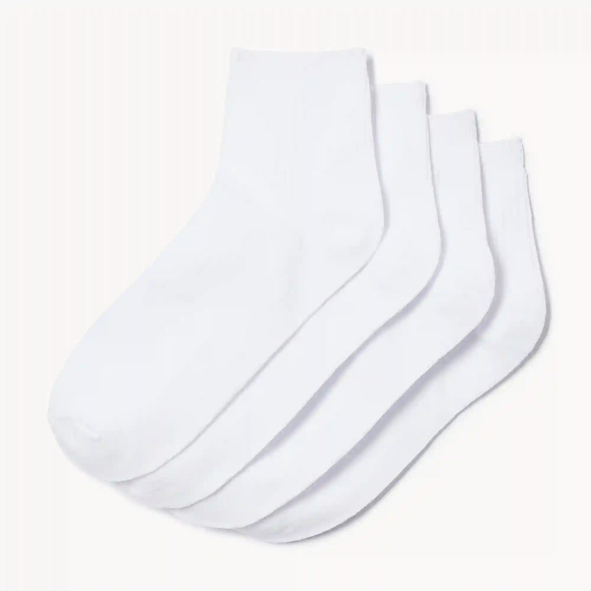 4-Pack Quarter-Crew Socks