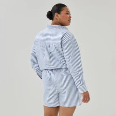 Women+ Striped Boxer Short
