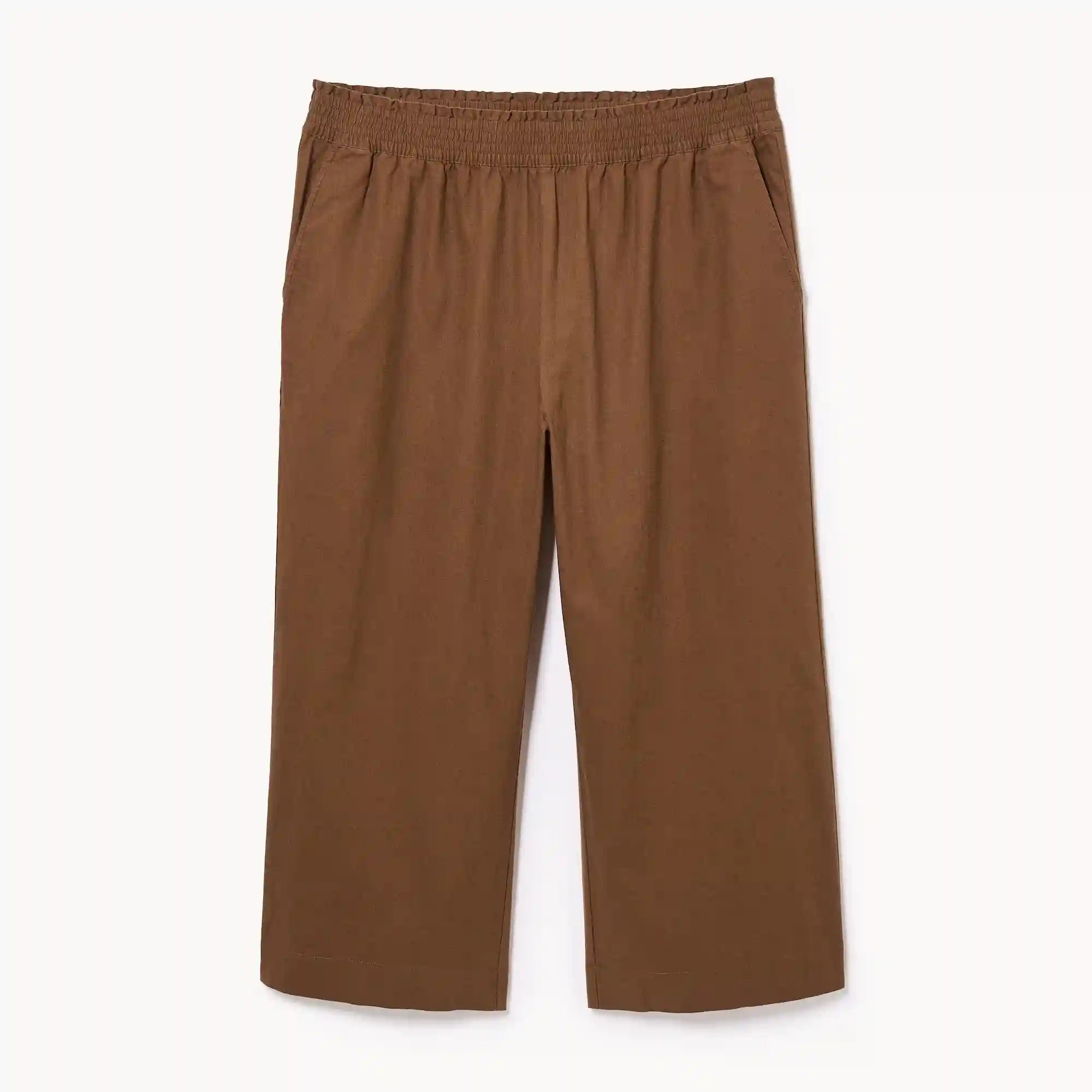 Women+ Linen Cotton Wide Leg Pant