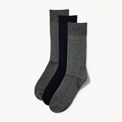 Men's 3-Pack Crew Socks