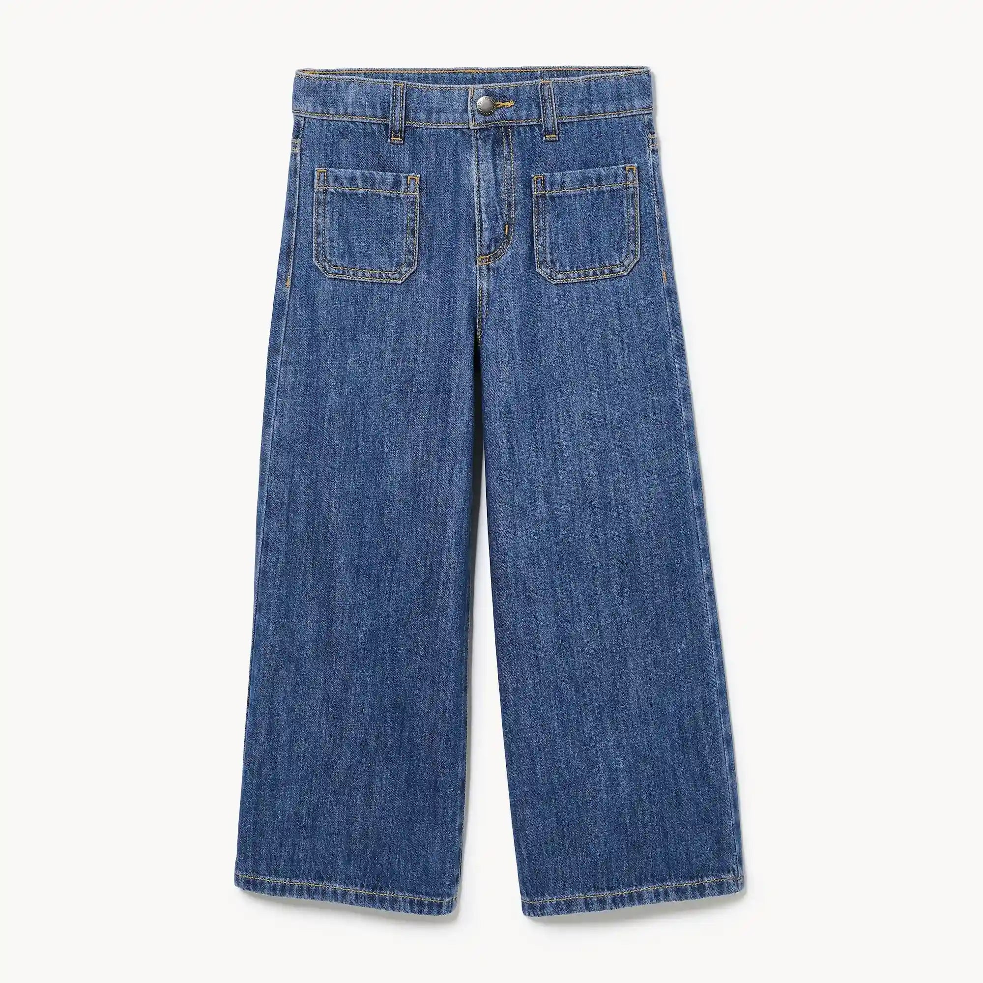 Tween Girls' Ultra Wide Leg Jean