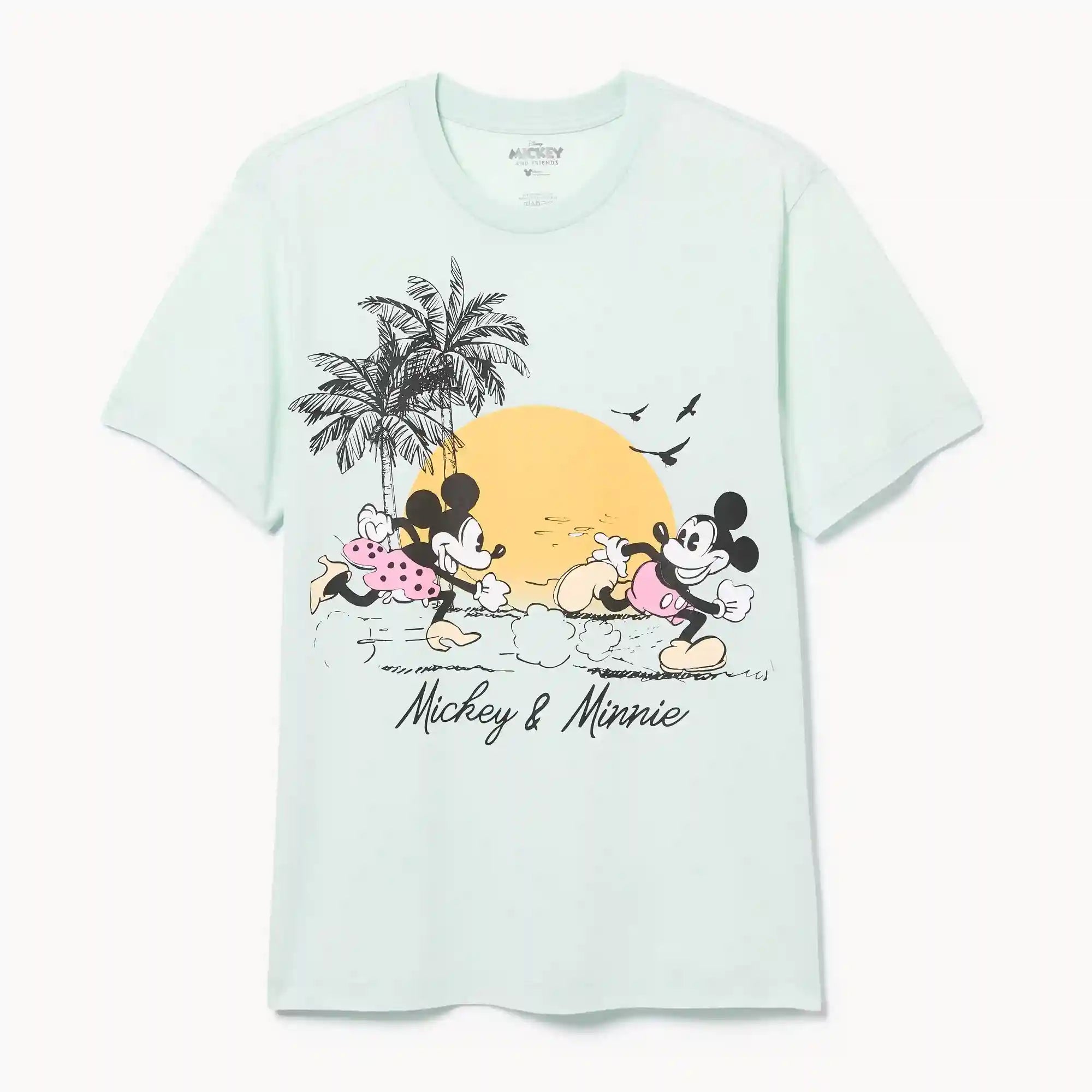 Adult Disney Mickey and Minnie Mouse T-Shirt