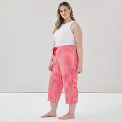 Women+ Printed Cropped Sleep Pant