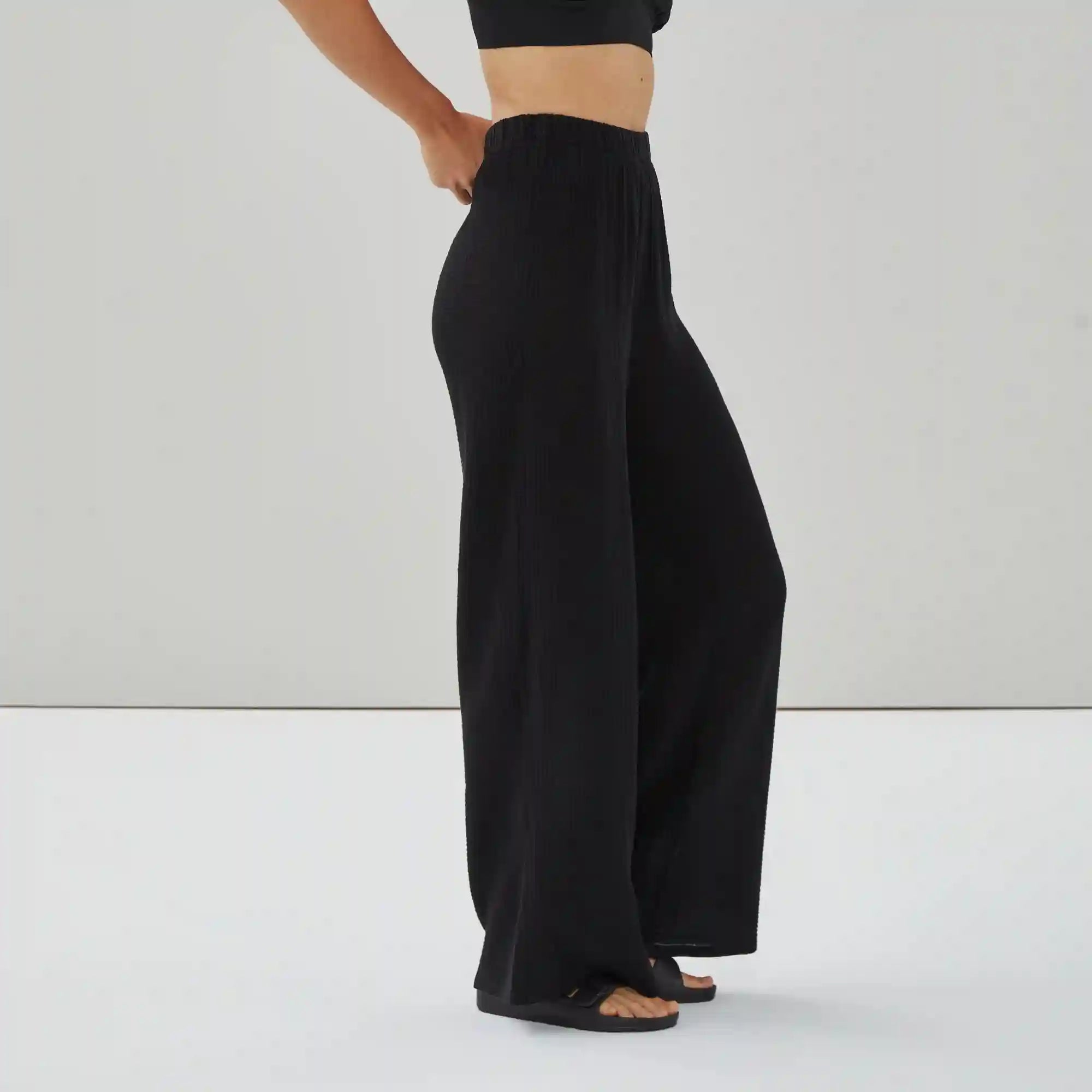 Gauze Pant Cover-Up