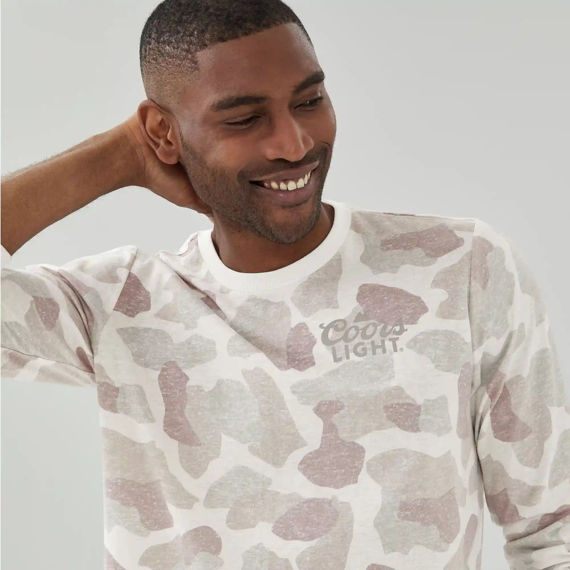 Men's Coors Light Printed Long Sleeve Top